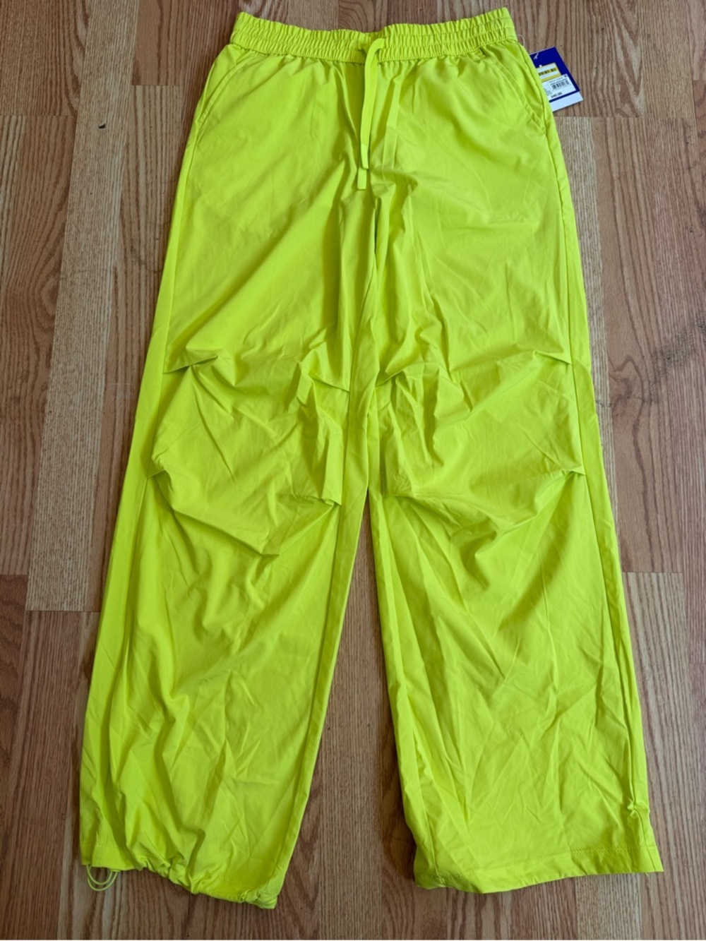 JoyLab Neon Yellow Jogger Pants NWT